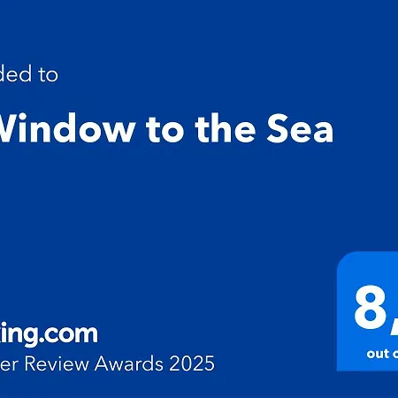 A Window To The Sea Apartment *